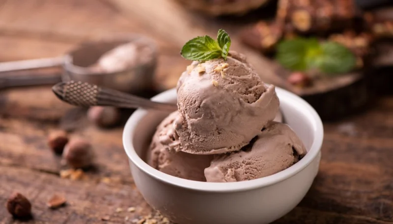 Glace au café