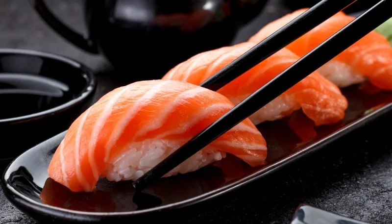 Nigiri au saumon