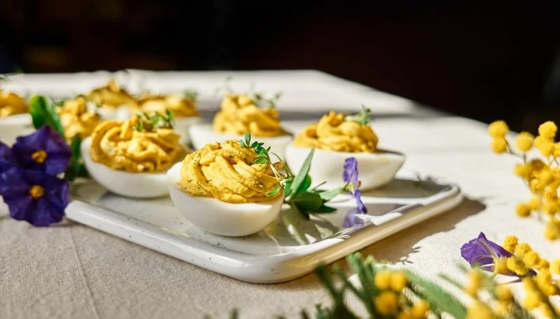 Oeufs mimosa aux sardines