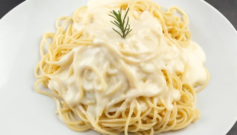 Spaghetti à la sauce au fromage