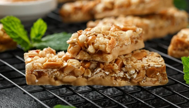 Barres de céréales au airfryer