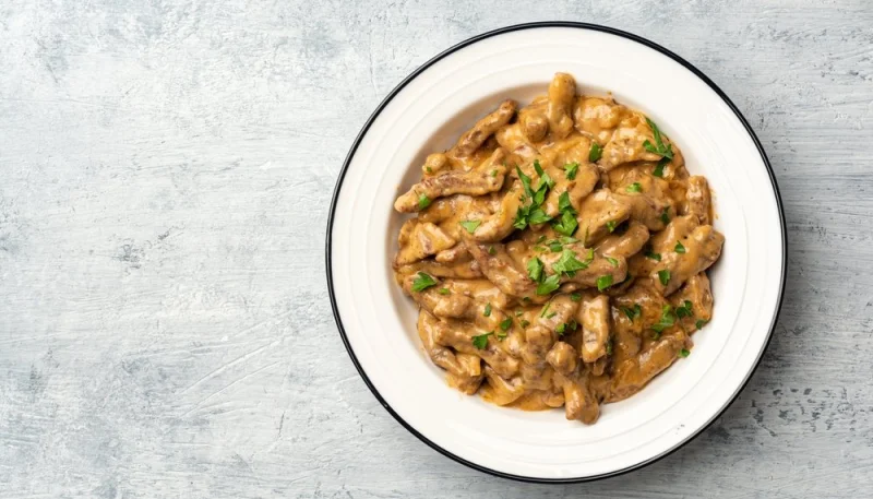 Bœuf stroganoff