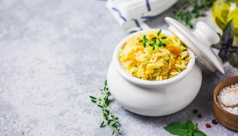 Riz pilaf à l'ananas