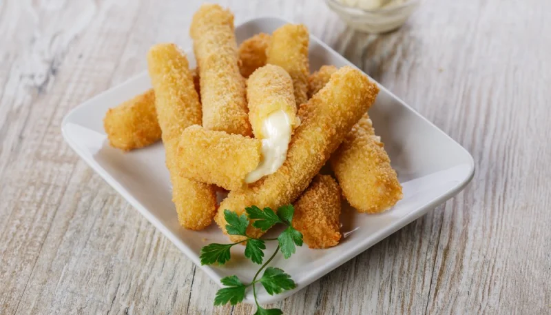 Bâtonnets de mozzarella