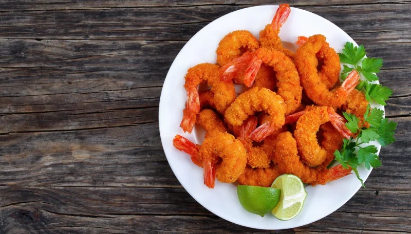 Crevettes panées à l'Airfryer