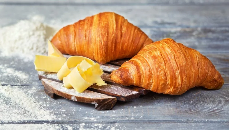 Croissants au beurre