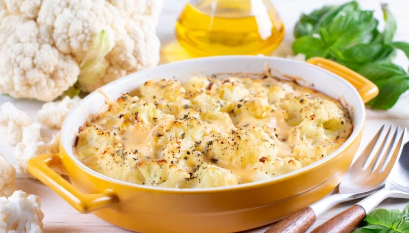 Gratin de chou-fleur au fromage