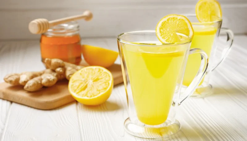 Limonade au gingembre et miel