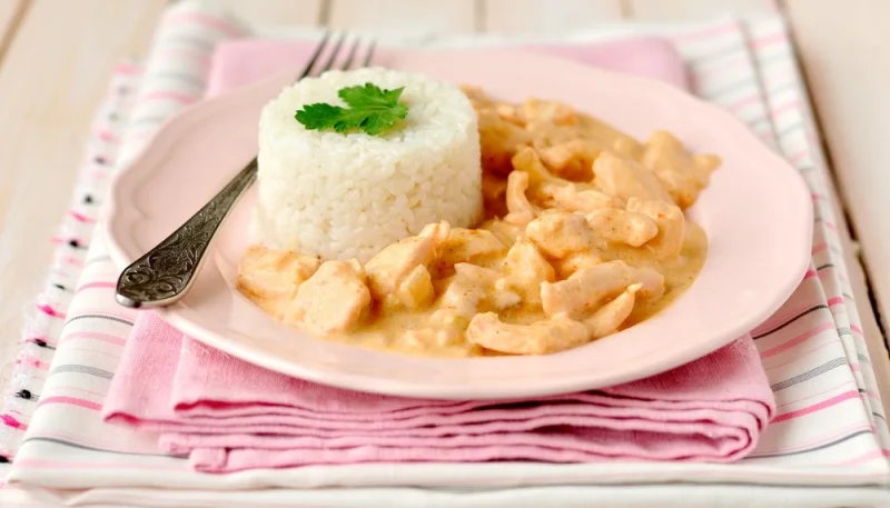 Poulet au paprika doux