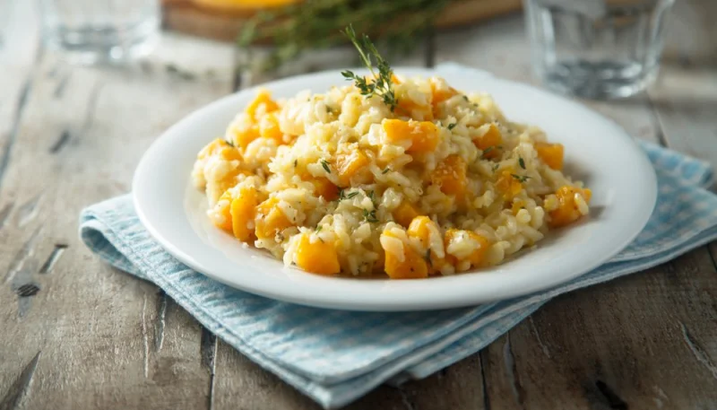 Risotto au potiron