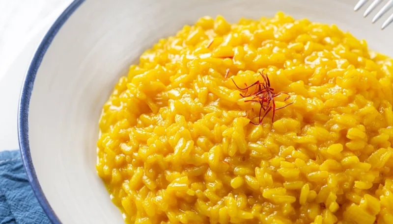 Risotto au safran facile