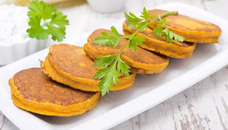 Blinis de patate douce