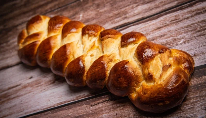 Brioche tressée maison