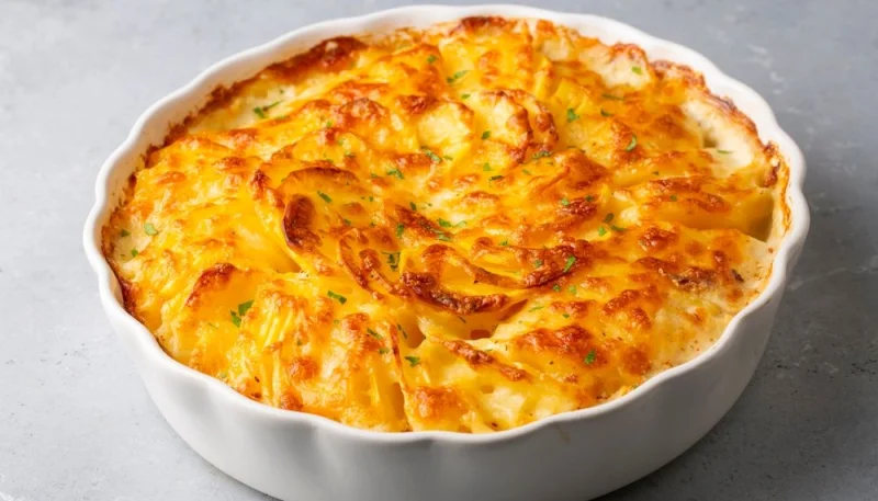 Gratin de pommes de terre au fromage