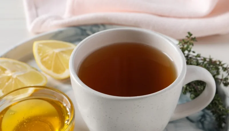 Infusion de thym et miel