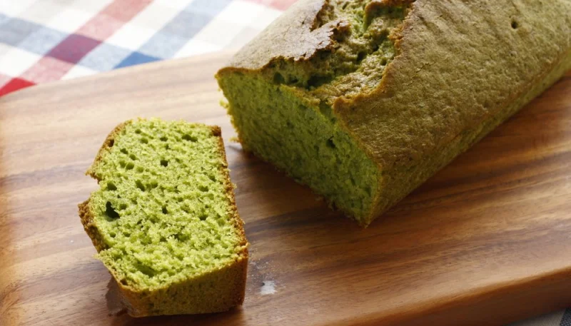Matcha cake au gingembre