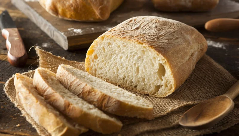 Pain ciabatta maison