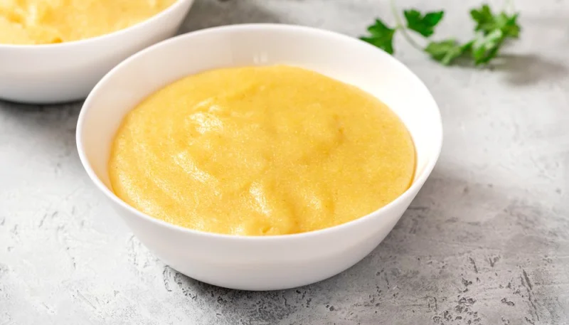 Polenta crémeuse au fromage