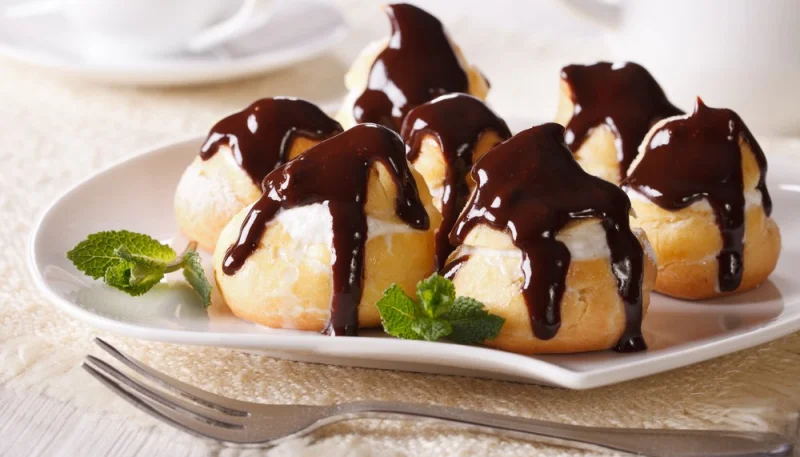 Profiteroles au chocolat faciles