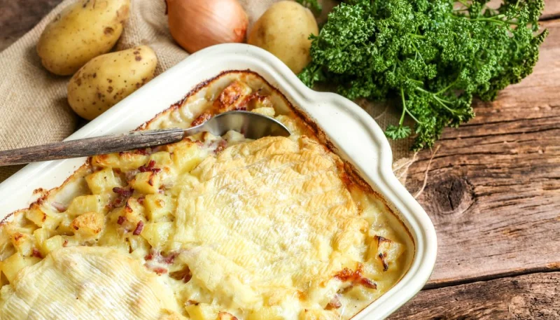 Tartiflette savoyarde au four