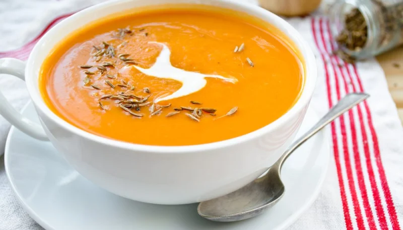 Velouté de carottes au cumin