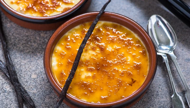 Crème brûlée à la vanille Bourbon