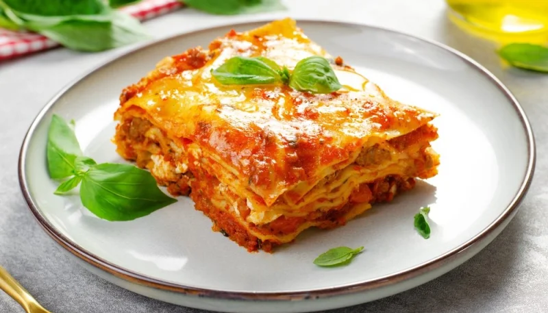 Lasagnes maison à la bolognaise