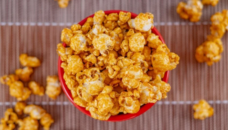 Pop-corn au caramel maison