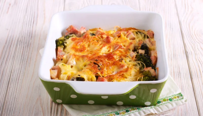 Gratin de pommes de terre et chou kale