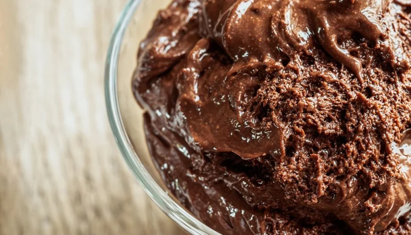 Mousse au chocolat intense