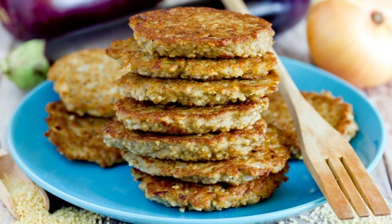 Galettes de légumes racines et flocons d’avoine