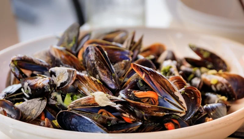 Moules marinières au vin blanc