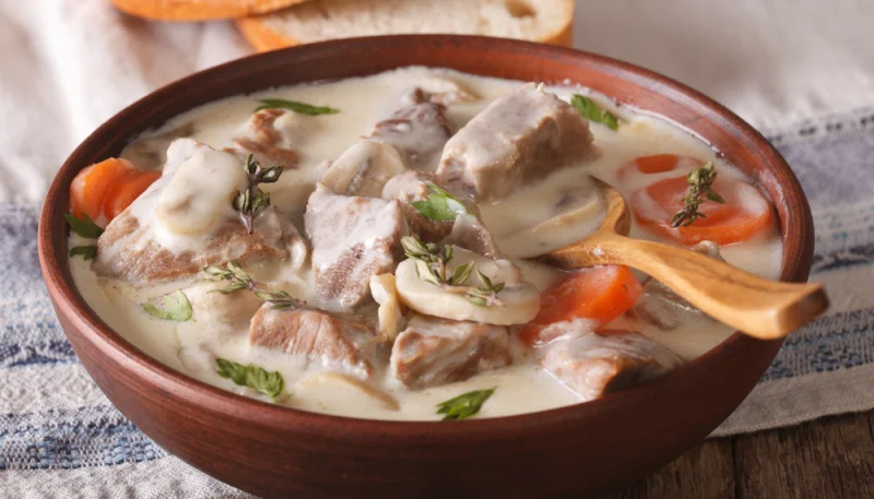 Blanquette de veau aux légumes
