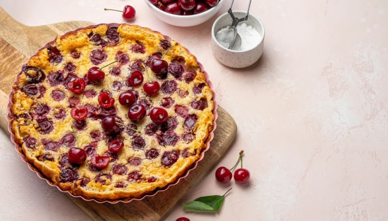 clafoutis aux cerises, recette traditionnelle