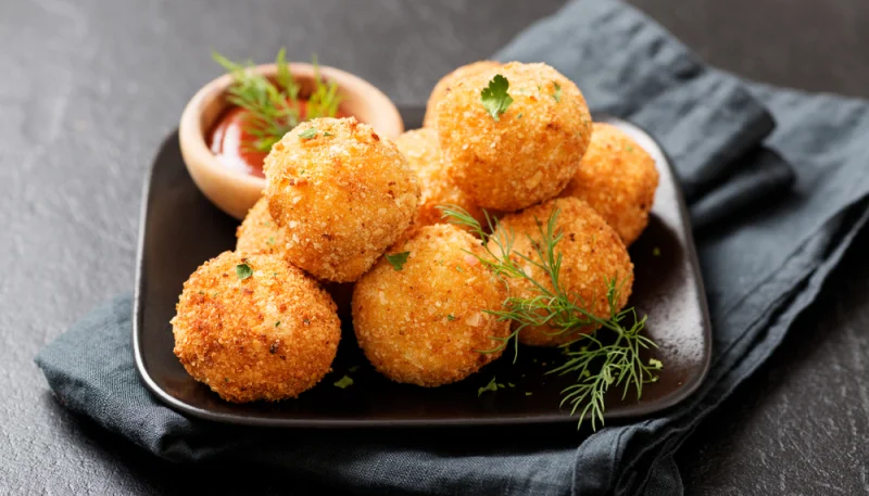 Croquettes croustillantes aux pommes de terre