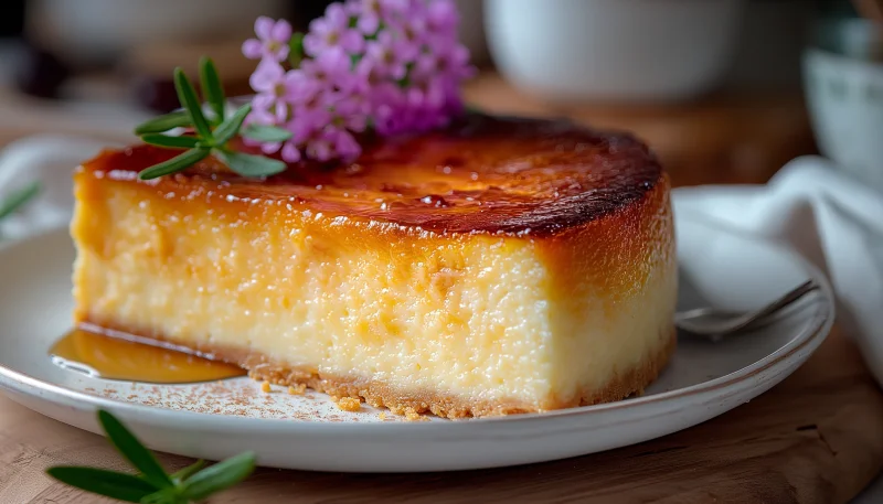 Flan au caramel onctueux