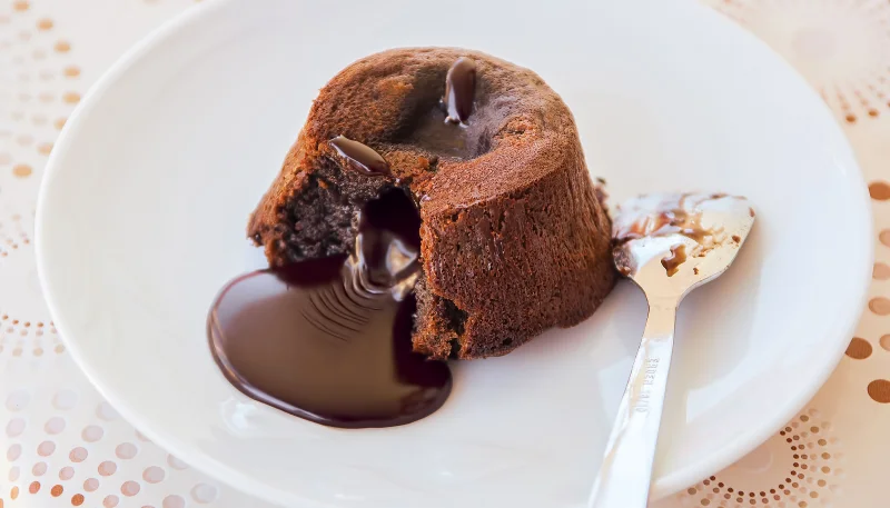 Fondant au chocolat au cœur coulant