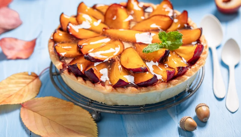 Tarte aux prunes savoureuse