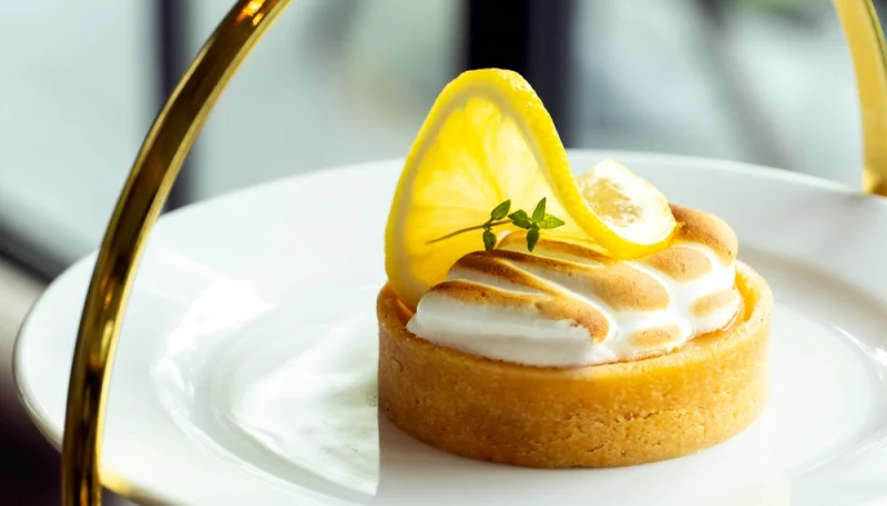 Tarte au citron meringuée légère