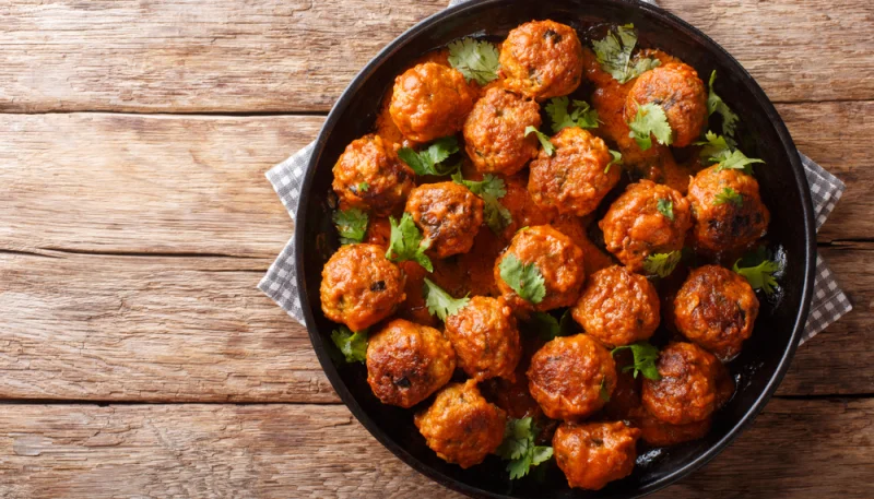 Boulettes de bœuf aux épices et coriandre