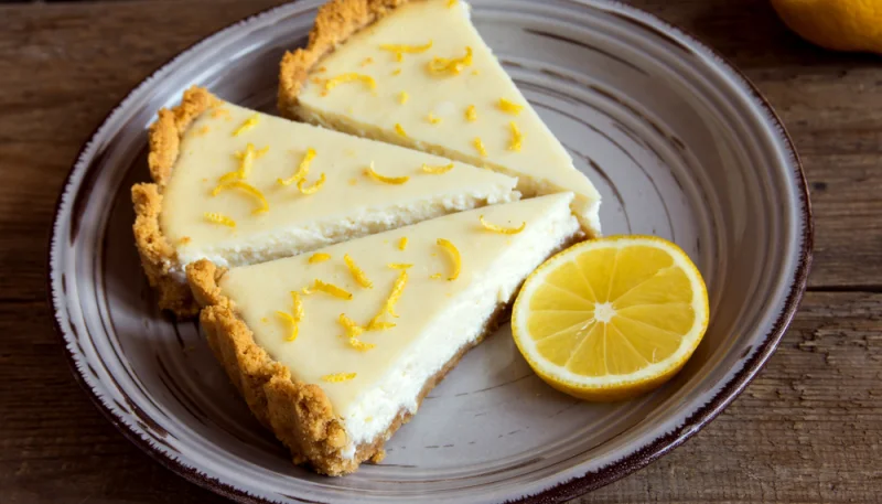 Cheesecake au citron vert sans cuisson