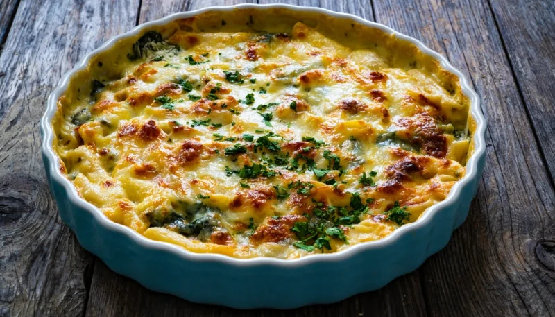 Gratin dauphinois aux épinards