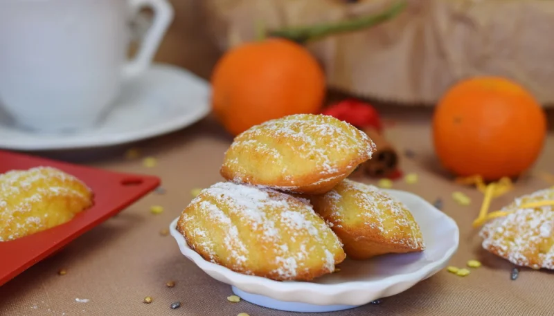 Madeleines à la fleur d’oranger