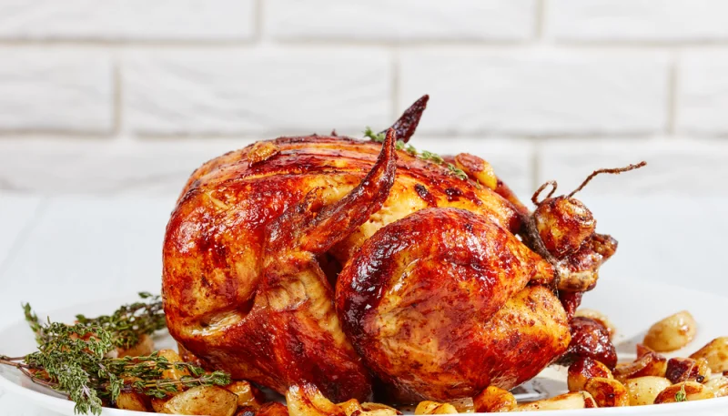 Poulet aux 40 gousses d'ail