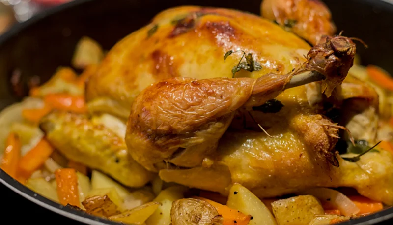 Poulet en cocotte