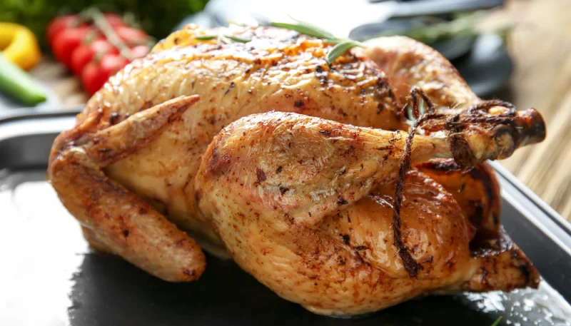 Poulet rôti à la bière