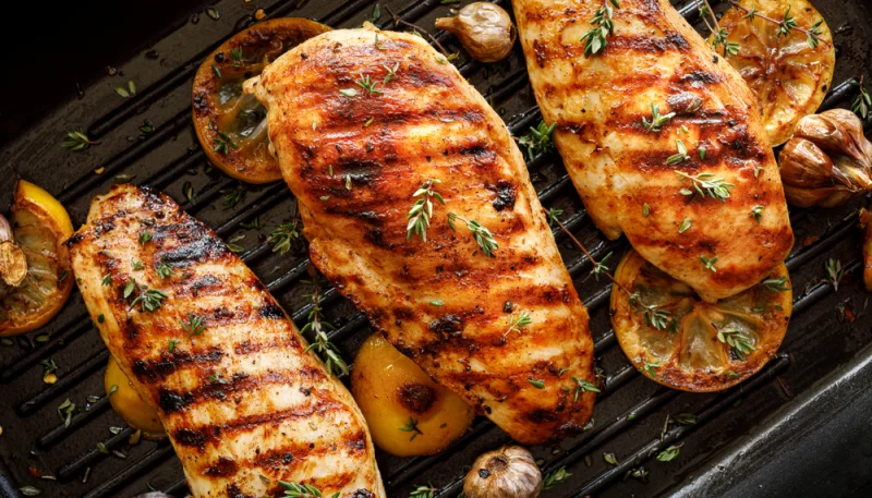 Filet de poulet aux herbes et citron