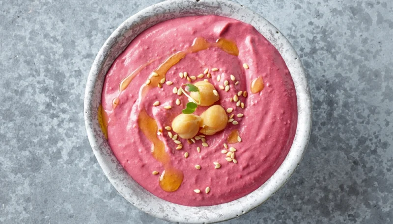 Houmous de betterave facile