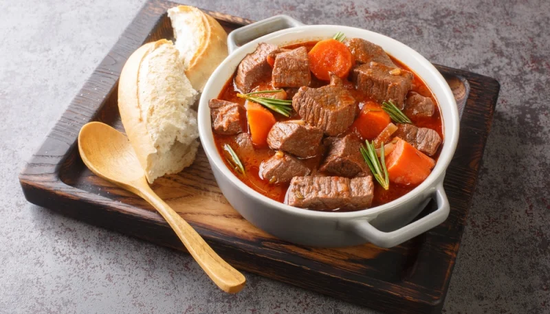 Poêlée de veau aux carottes nouvelles