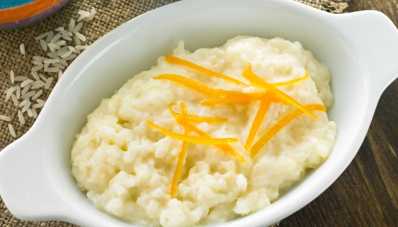 Riz au lait aux zestes d’agrumes